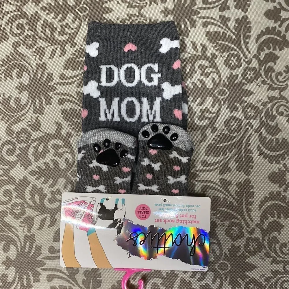 Chatties ‎ Matching Sock Set for Pet & Owner for small pups
